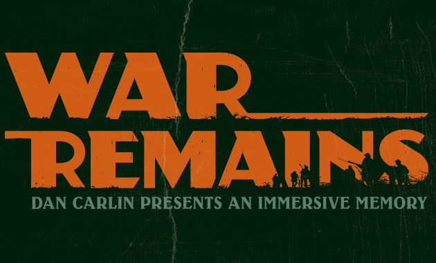 War Remains text logo