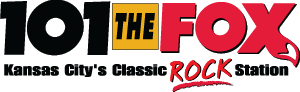 Logo text: 101 The Fox / Kansas City's Classic ROCK Station