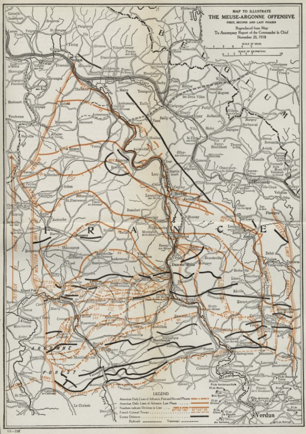 Scan of a vintage map