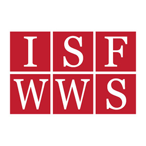 International Society for First World War Studies logo: six red blocks with white lettering that read 'ISFWWS'